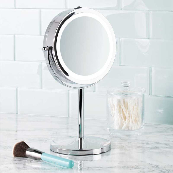 menards vanity mirror with lights