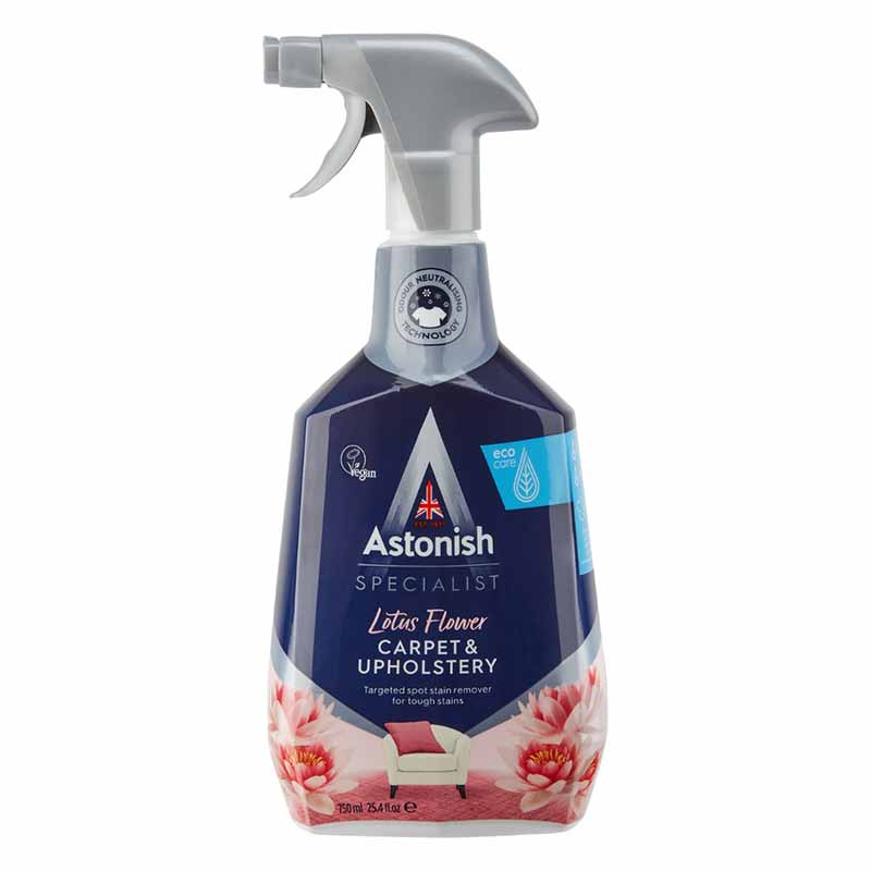 Astonish Carpet and Upholstery cleaner from OrganisedHQ