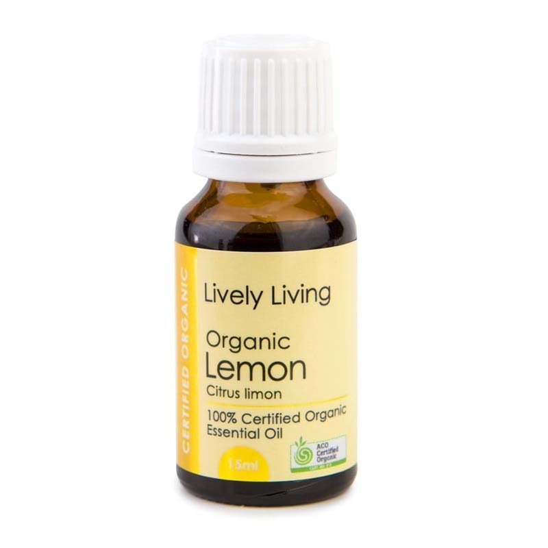 Lively Living Lemon Essential Oil from OrganisedHQ