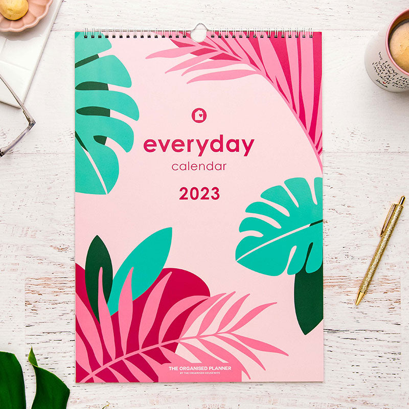 Image of The Organised 2023 Everyday Calendar everyday calendar 2023 