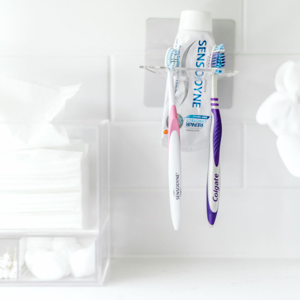 Image of Toothbrush Holder - Wall-Mounted LANAGOSNIS 