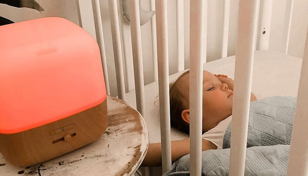 Baby shower gift idea - Aroma Snooze Diffuser at OrganisedHQ