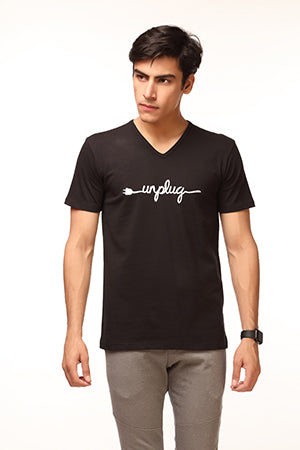 Unplug Print – T-Shirt Men – DHofficial