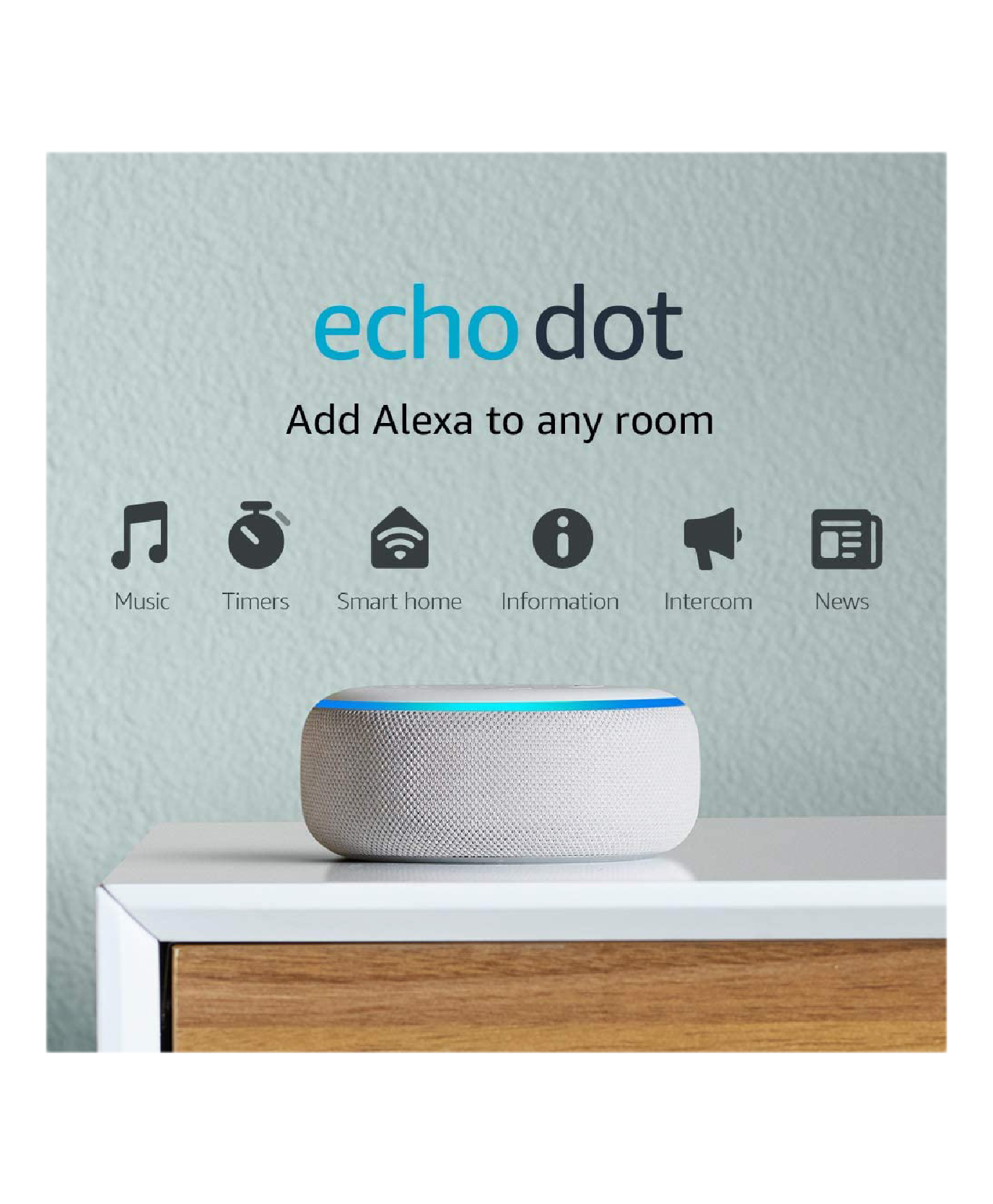 echo dot gen 3 sandstone