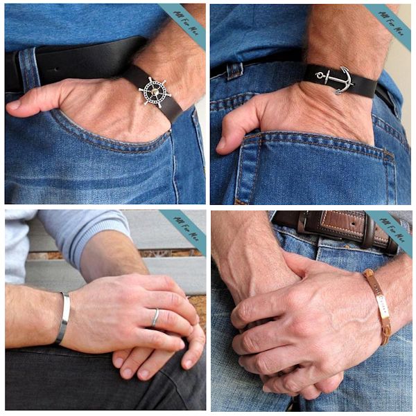 Gorgeous mens bracelets / Leather bracelets for Men