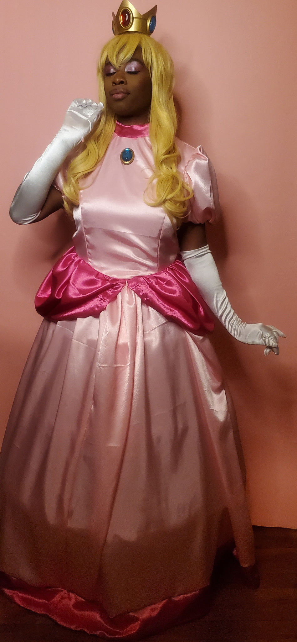 DIY Princess Peach Dress Cosplay Sewing Tutorial