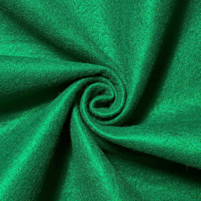 Green Felt Fabric By The Yard