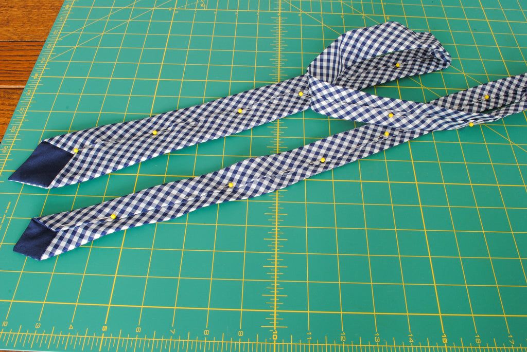 DIY Tie Sewing Tutorial - Fathers Day Blog