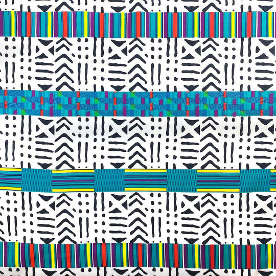 Fabric Wholesale Direct Kente African Print (19004-7) Fabric