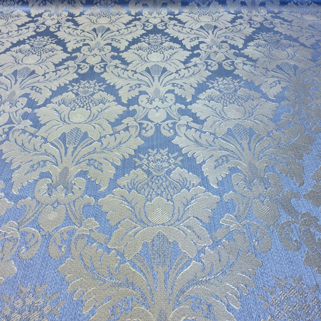 light blue fabric pattern