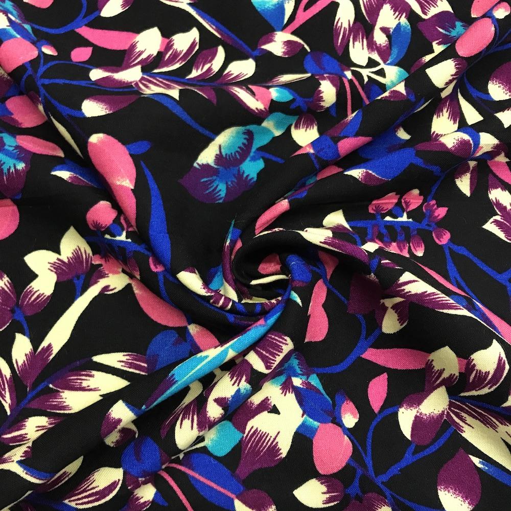 Printed Rayon Challis Fabric - Fabric Wholesale Direct