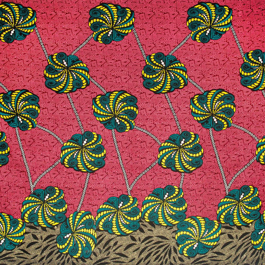 Traditional African Print Fabric Material Cotton Fabric for Sewing Clothes  Patchwork Supplies Home Textile By The Yard 24FS1452