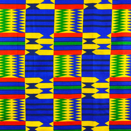 Fabric Wholesale Direct Kente African Print Ity (3-4) Fabric