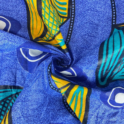 African Print Fabric (6013) 100% Cotton 44/45