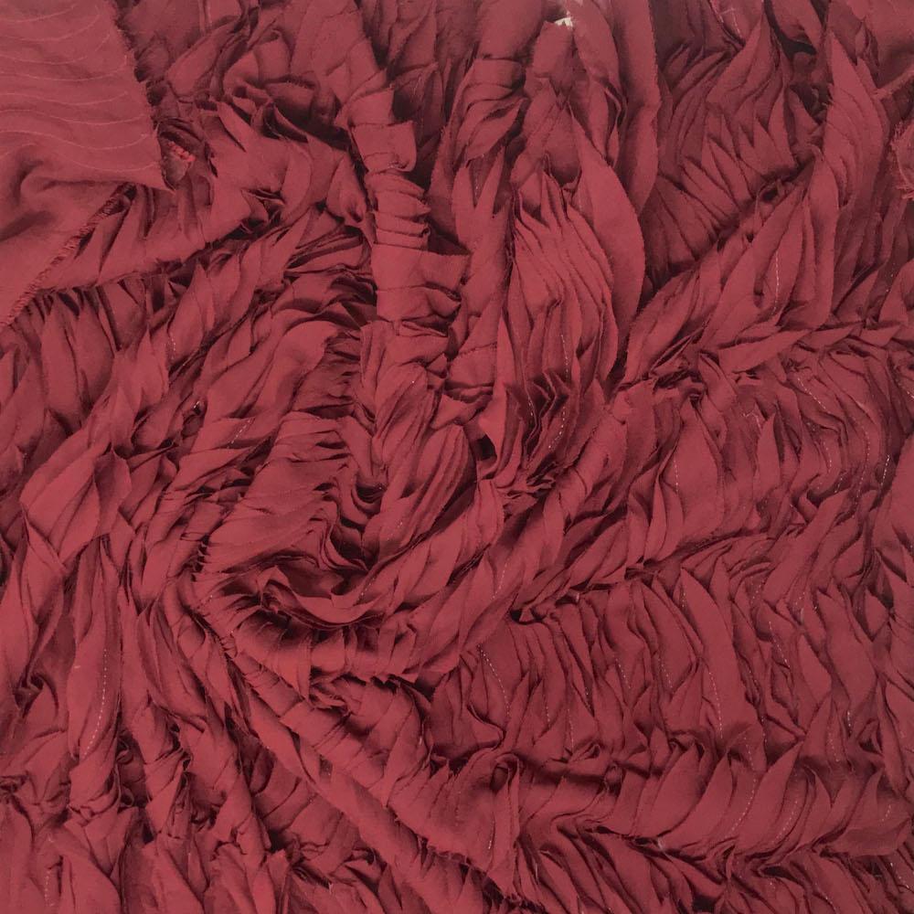 chiffon ruffle fabric