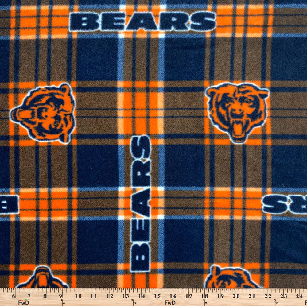 Chicago Bears Fleece Fabric 60