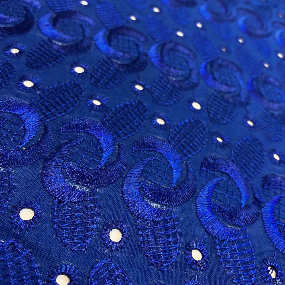 Eyelet Spiral Embroidery Fabric 43