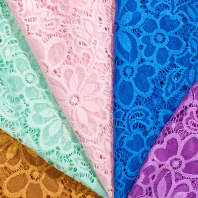 Polyester Stretch Lace