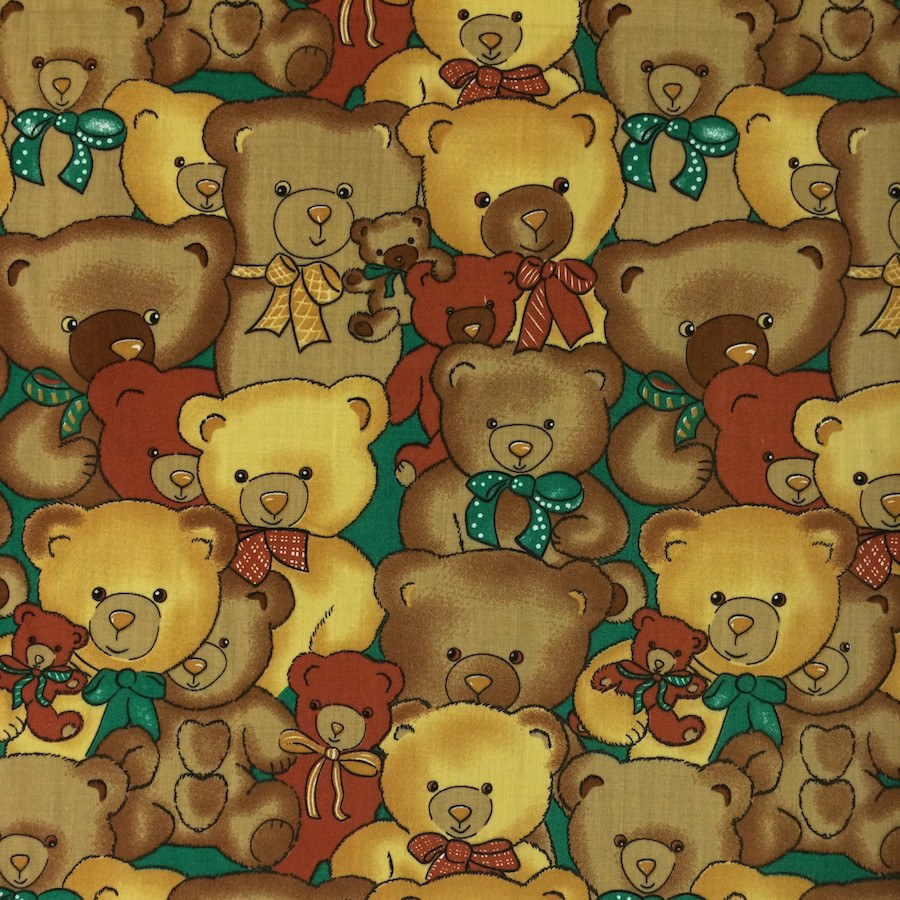 teddy bear fabric