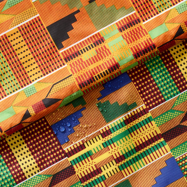 Đến với Ottertex Kente Ripstop, bạn sẽ được tận mắt tham khảo các mẫu vải độc đáo, chất lượng cao, phù hợp cho bán sỉ. Đừng bỏ lỡ cơ hội sở hữu những sản phẩm vải tuyệt vời này từ Ottertex.
