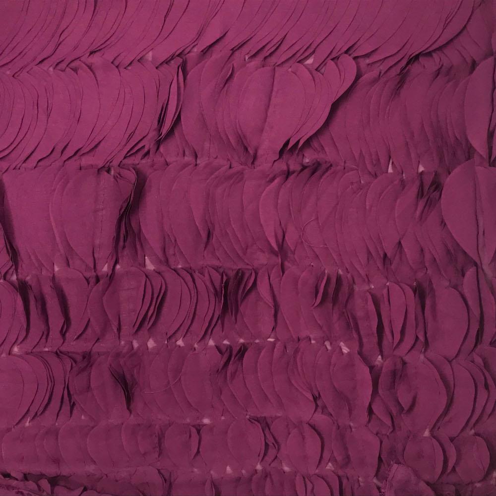 magenta chiffon fabric