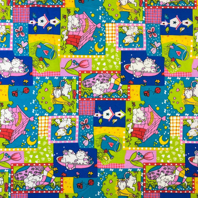 Blue Dog Family RTS – Dazzled Custom Fabrics