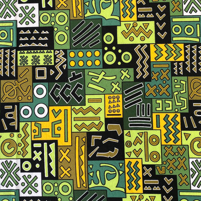 Fabric Wholesale Direct Kente African Print Ity (3-4) Fabric