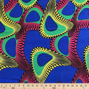 African Printed DTY Brushed Fabric Senzo-4 $7.99/yard By The Yard