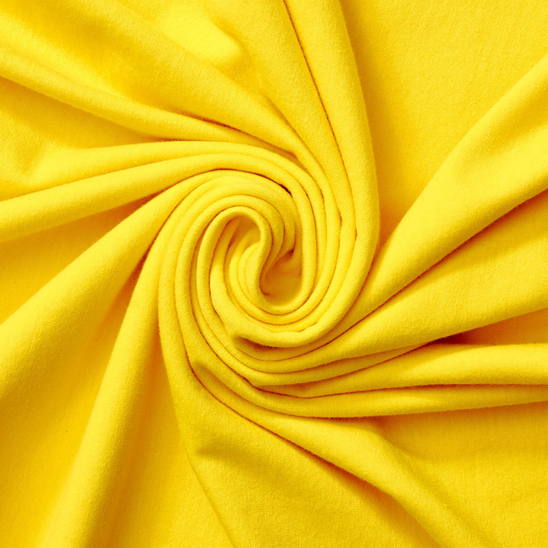 Mustard Yellow Plain Cotton Flex Fabric – Fabcurate