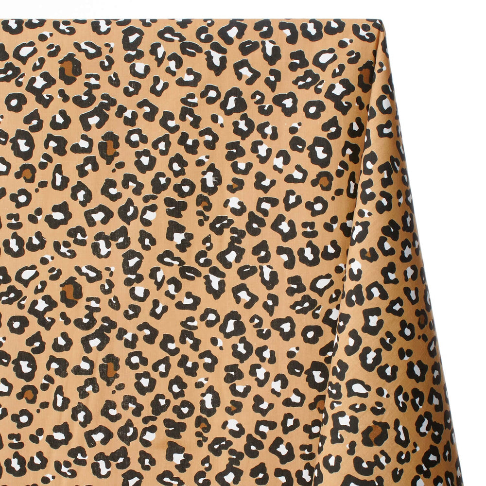 Cheetah Print Fabric Cotton Polyester Broadcloth 60   SV578530 Printed Broadcloth 60  Leopard Print A1 003 1000x 