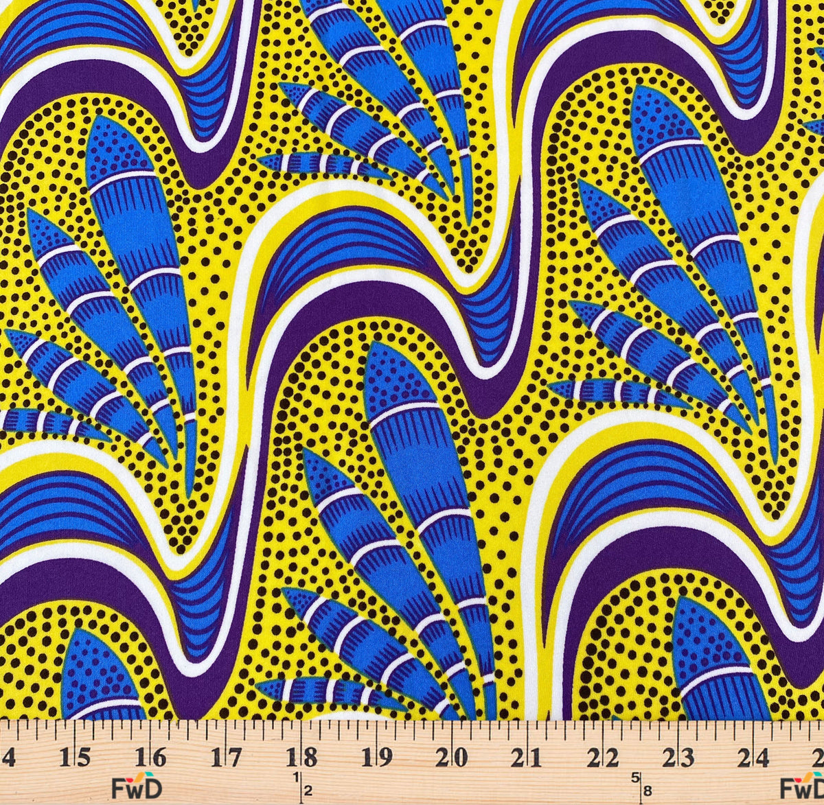 Tropical African Print ITY Fabric (15-1) $5.99/yard Stretch Jersey