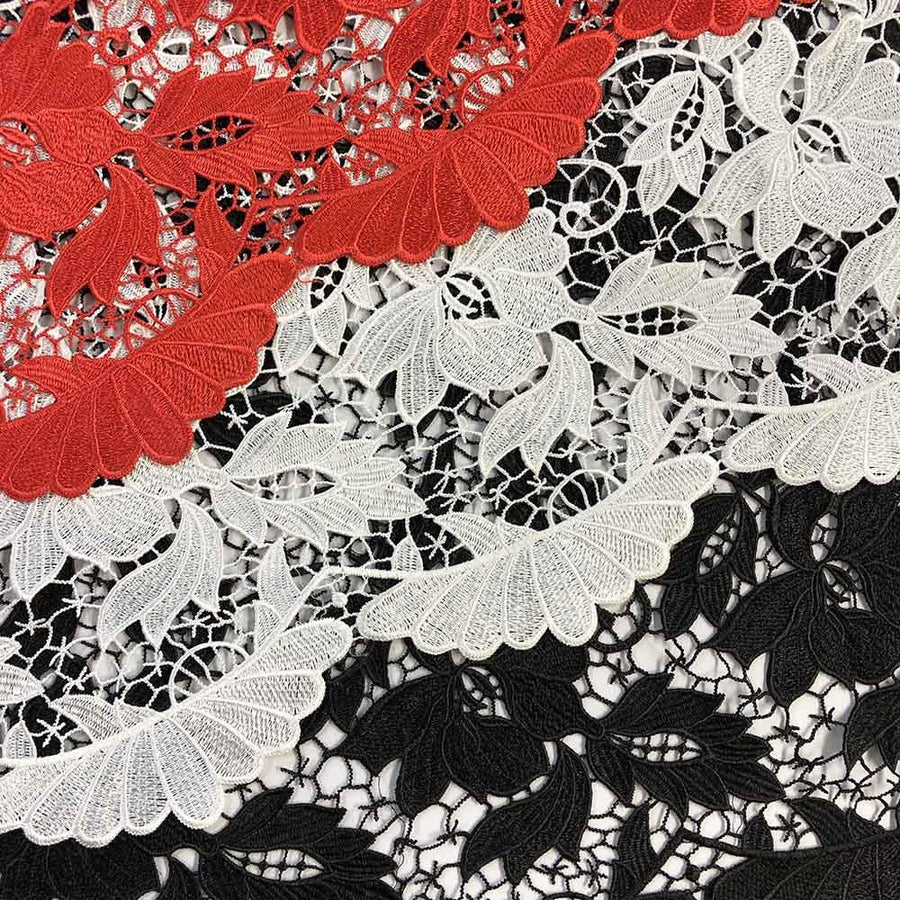 guipure lace fabric for sale