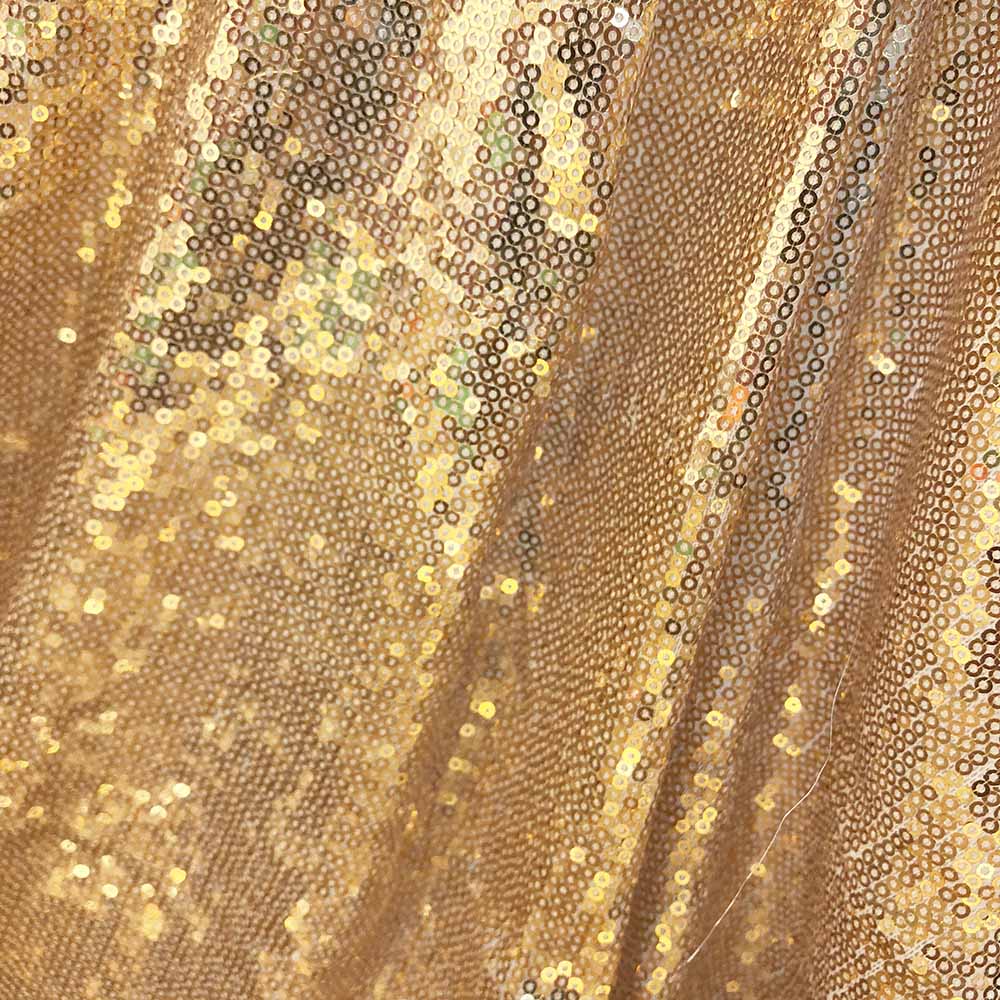 gold mesh fabric
