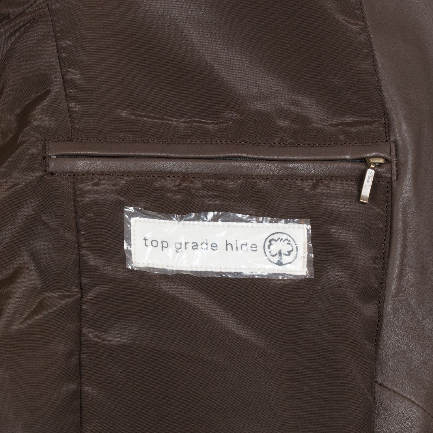 Brook Men’s Brown Leather Blazer