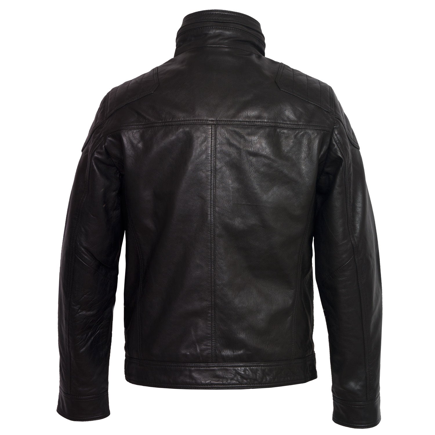 Mac: Men's Black Leather Jacket