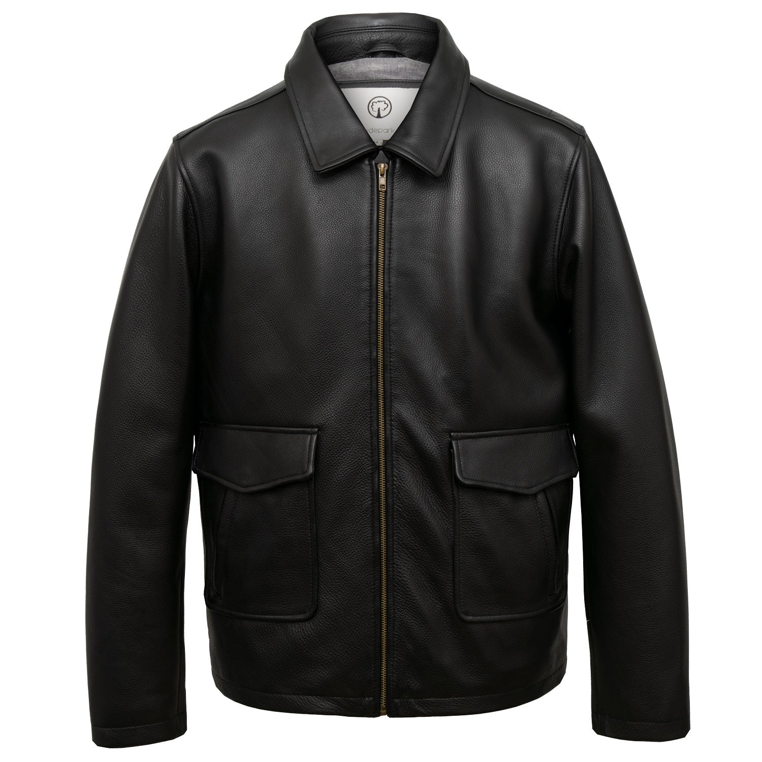 Harry: Men's Black Leather Jacket