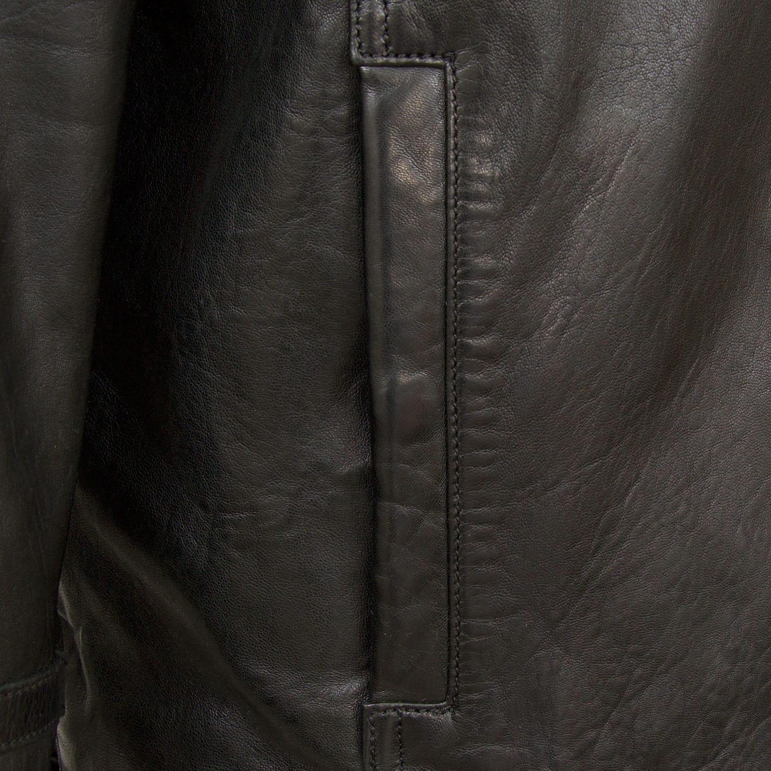 Robson: Men's Black Leather Jacket