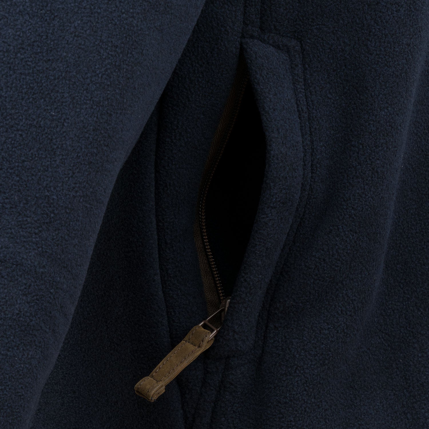 Joshua: Men's Navy Fleece Jacket