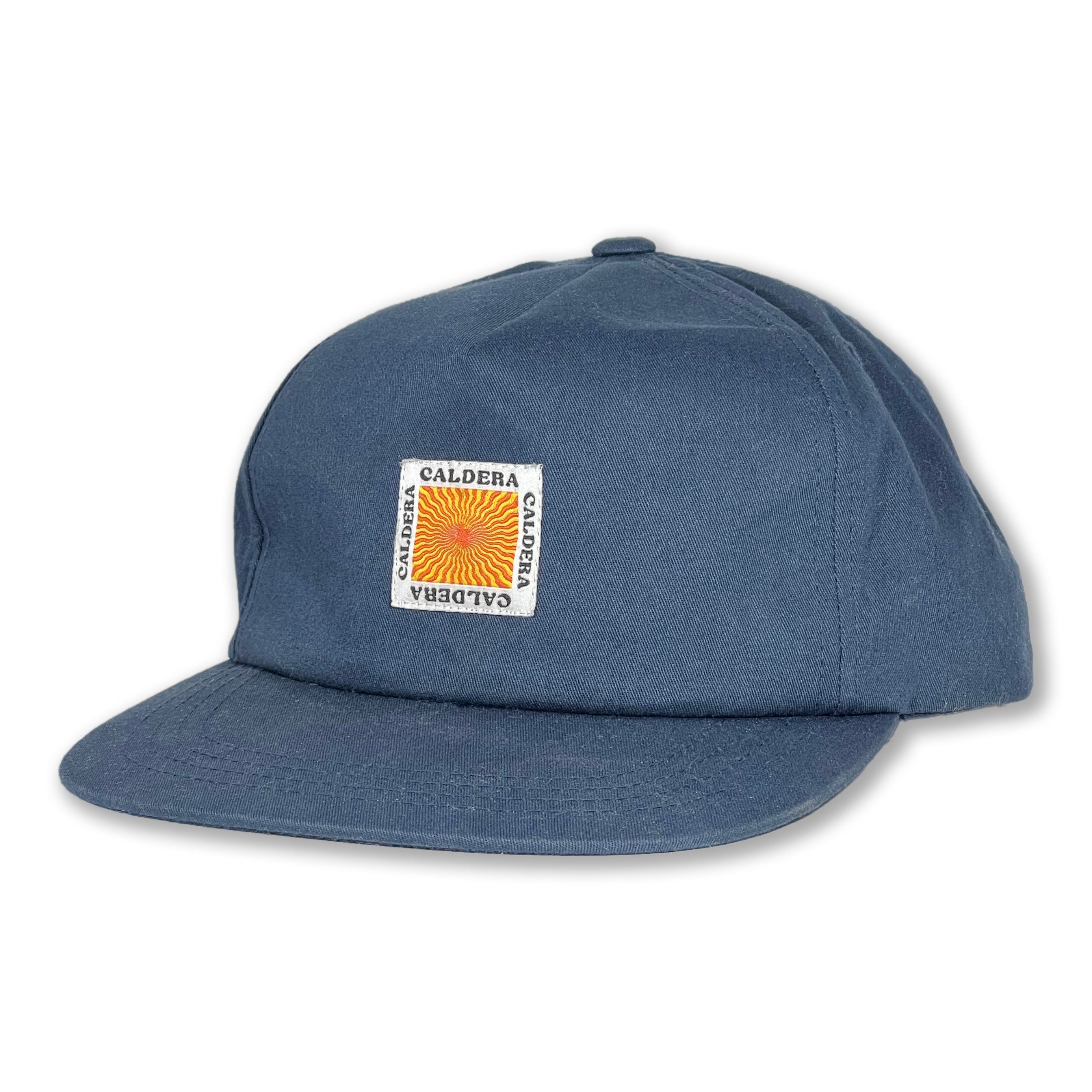 5 panel hat blue