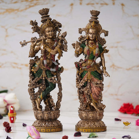 radha krishna idols