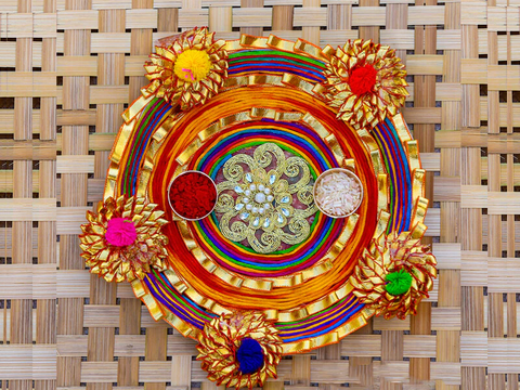 Pooja Thali Decorations At Home