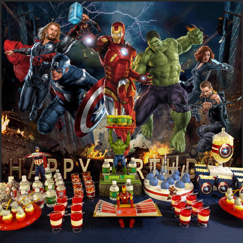 With Our Modern Avengers-Themed Kids Party, Unleash the Hero Within! 