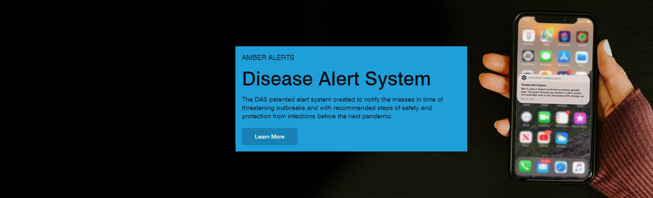 Emergency Amber Alert Disease Alert System