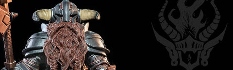Bothar Shadowhorn Mythic Legions Actionfigur der Four Horsemen Studios