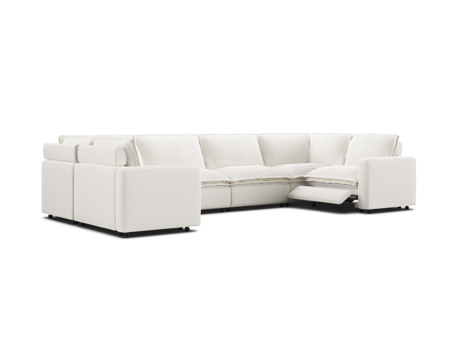 U-shaped sectionals allow groups or families to face one another