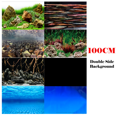 Aquarium Fish Tank Background Double Side Poster 40(100cm)*5ft(153cm) –  OzMarket Essentials