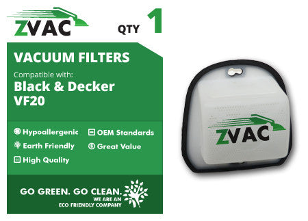 Black & Decker Vf20 Dustbuster Filter