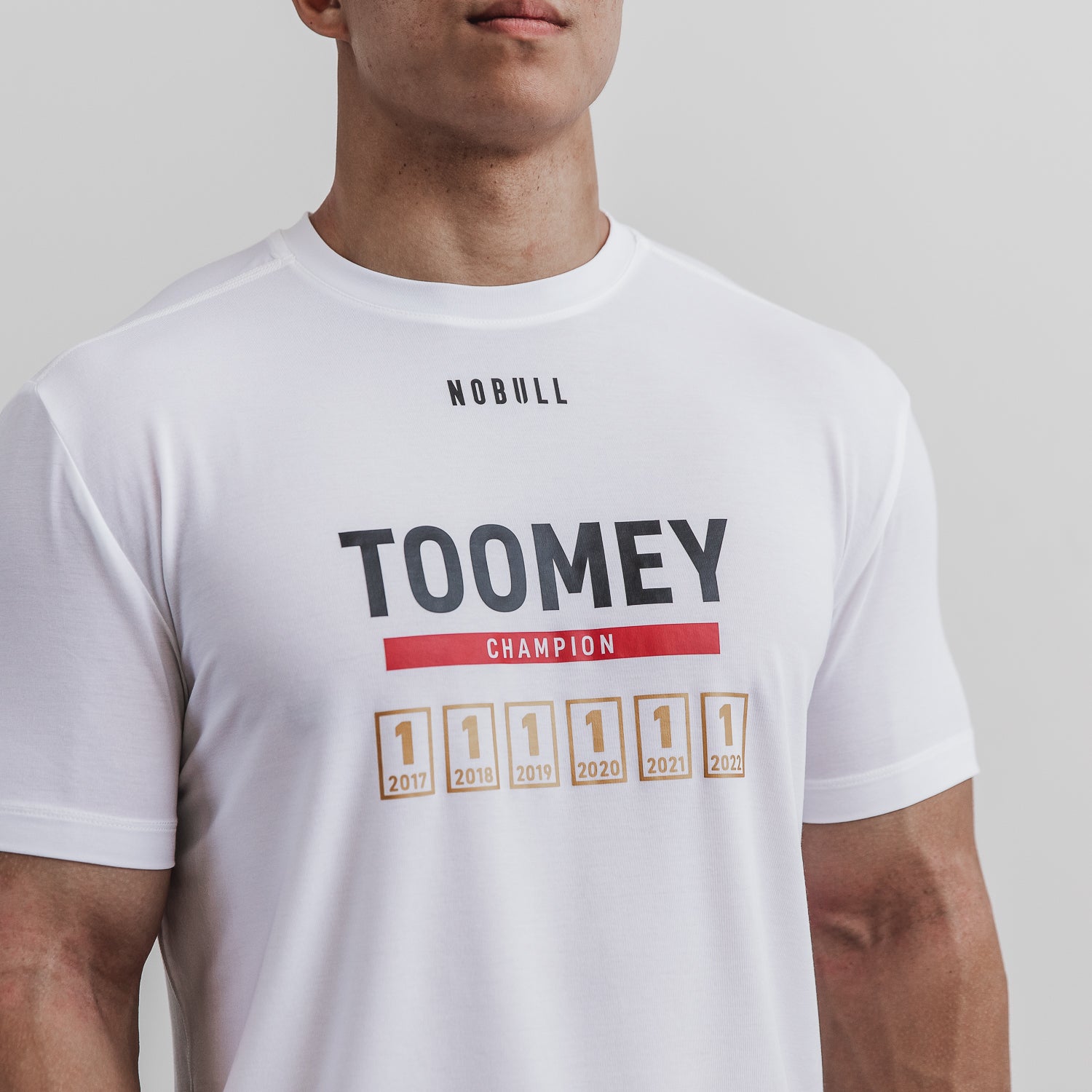 MEN'S NOBULL CROSSFIT GAMES® 2022 CHAMPIONS JERSEY (TOOMEY), WHITE