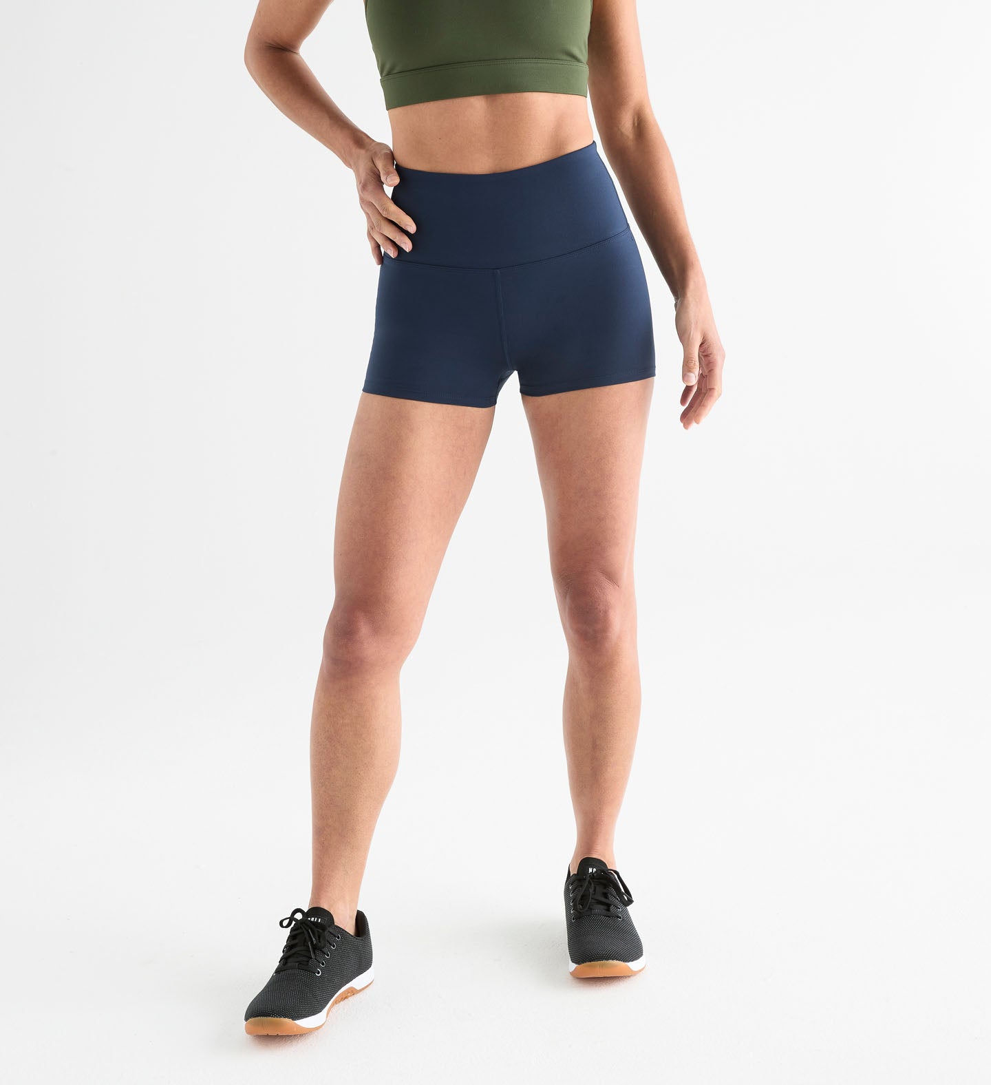 Women's High-Rise Matte Short 2