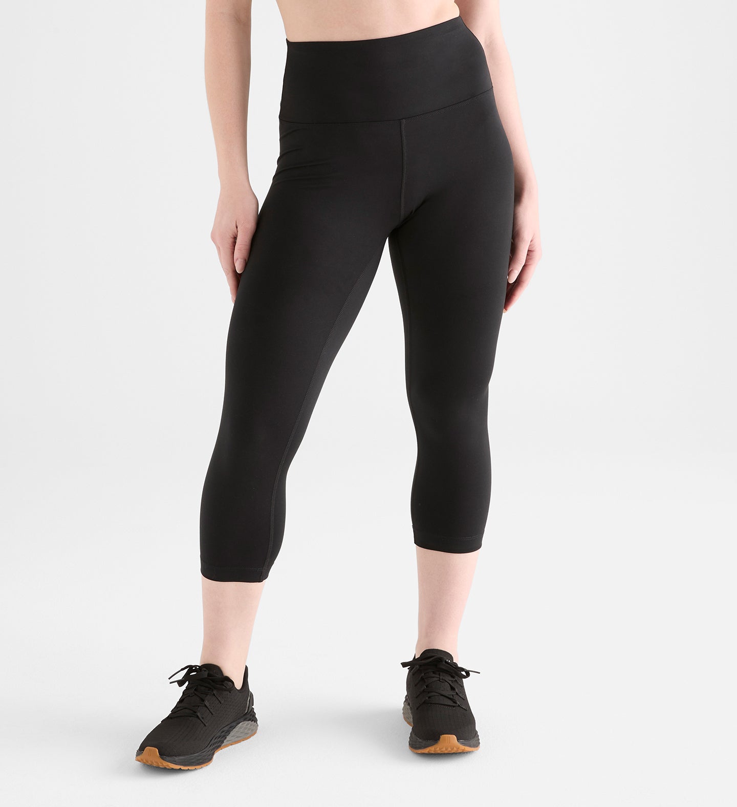 WOMEN'S MATTE HIGH-RISE CROP, CROP LEGGINGS